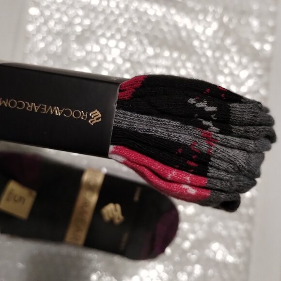 10 PAIRS OF WOMENS ROCAWEAR LOW CUT SOCK-2 PACKS W/ 5 SOCKS EACH - Picture 4 of 4